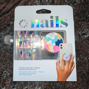 NWT PopSocket Nails and PopGrip matching set